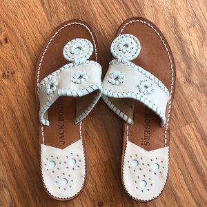 NEVER WORN! Jack Rogers Palm Beach Sandals, sz 5.5